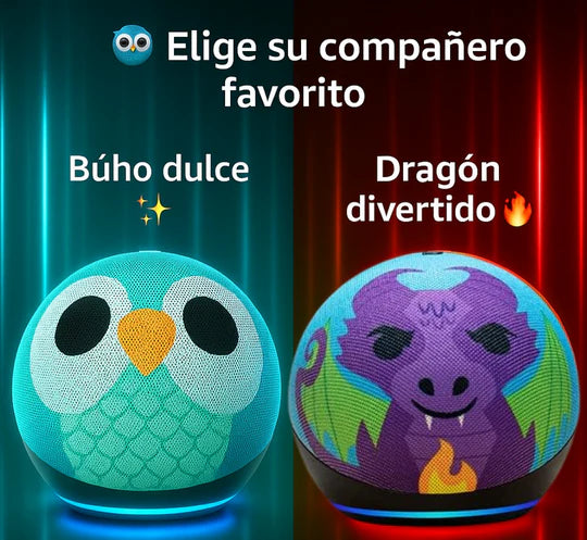ALEXA KIDS 5TA GENERACION – DIVERSION, APRENDIZAJE Y CONTROL POR VOZ PARA NIÑOS