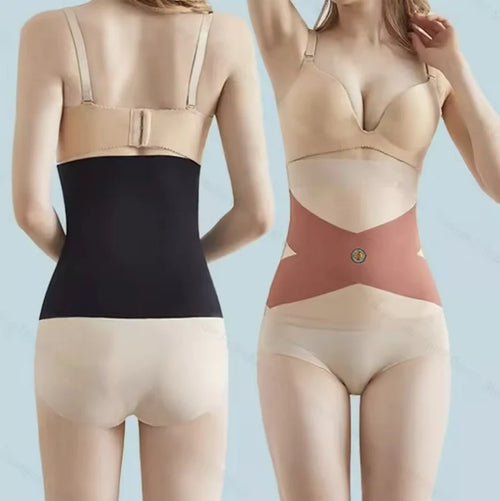 MOLDS KING - Faja moldeadora sin costuras (Duo Pack Negro y Beige)